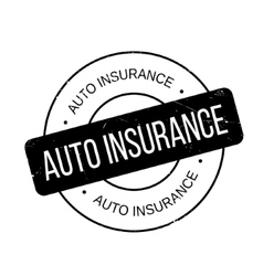 Auto Insurance Rubber Stamp