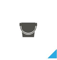 Bucket Isolated Icon Design Element