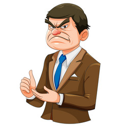 Business Man Cartoon Character