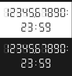 Calculator Digital Display Font