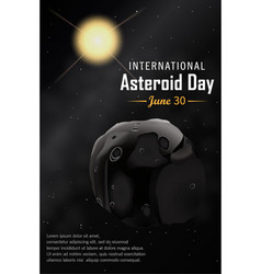 International Asteroid Day June 30 Graphic