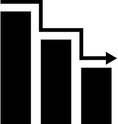 Descending Analytic Graph Showing Loss