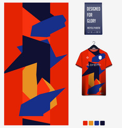 Soccer Jersey Pattern Design Mosaic Pattern