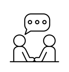 Talking Discussion Icon