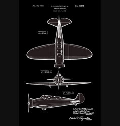 1933 Airplane Patent