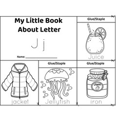 My Little Book About Letter Jj