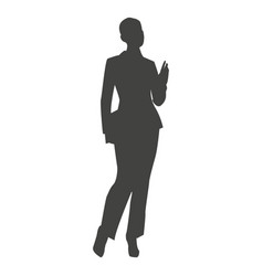 Female Executive Standing Casual