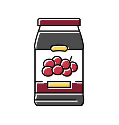 Jam Grape Color Icon