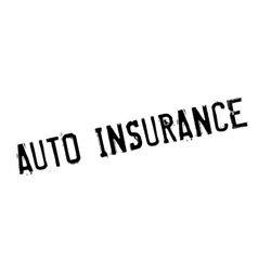 Auto Insurance Rubber Stamp