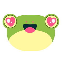 Love Heart Frog Face