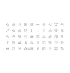 Healthcare Concept Linear Icons