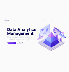 Data Analytics Management Analyse Landing