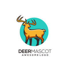 Deer Logo Template