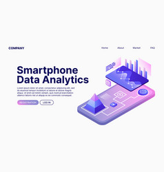 Smartphone Data Analytics Data Analyse Landing