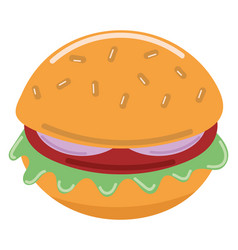 Vegetarian Burger Icon