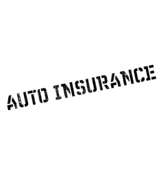 Auto Insurance Rubber Stamp