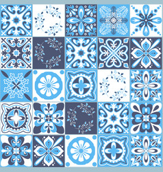 Azulejo Majolica Ceramic Tile Blue White