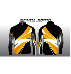 Jersey Motocross Digital Yellow Black Fade