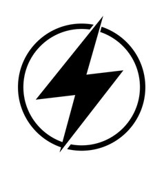 Electric Energy Icon Or Electric Power