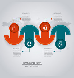 Nice Timeline With Circles Design