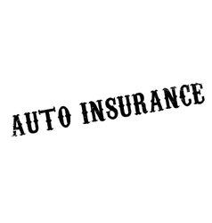 Auto Insurance Rubber Stamp