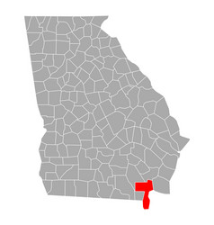 Map Charlton In Georgia