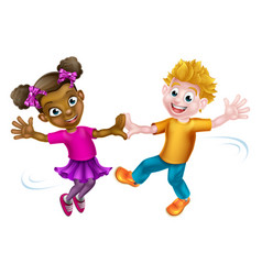 Children Dancing Graphic