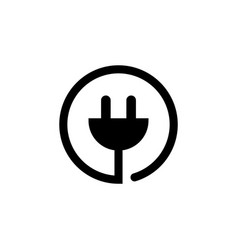 Electric Plug Flat Icon