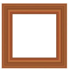 Squared Golden Vintage Wooden Frame