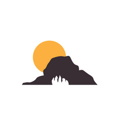 Rock Hill Sunset Icon Logo