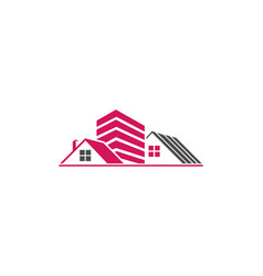 Roof Real Estate Construction Logo