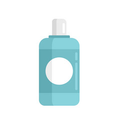 Cool Mouthwash Icon Flat Clean Bottle