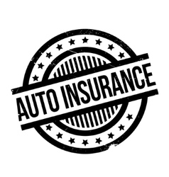 Auto Insurance Rubber Stamp