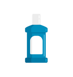 Oral Mouthwash Icon Flat Dental Care