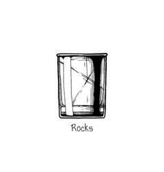 Tumbler Glass Rocks