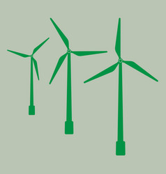 Wind Turbines Symbol Icon