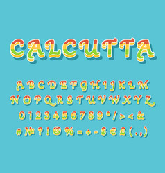 Calcutta Vintage 3d Alphabet Set