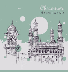 Drawing Sketch Charminar