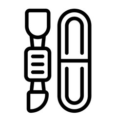 Nail Service Instruments Icon Outline