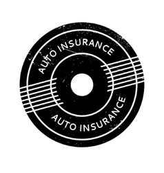 Auto Insurance Rubber Stamp