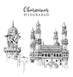 Drawing Sketch Charminar