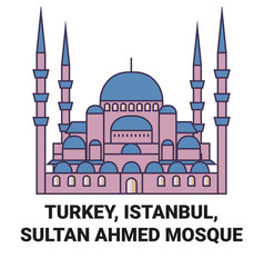 Turkey Istanbul Sultan Ahmed Mosque Travel