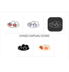 Ichigo Daifuku Icons Set