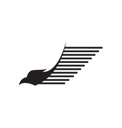 Eagle Fly Wing Icon Logo