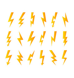 Flash Logo Storm Lightning Icon Energy Symbol