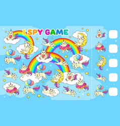 I Spy Game Cartoon Cute Capricorn Cats And Kittens