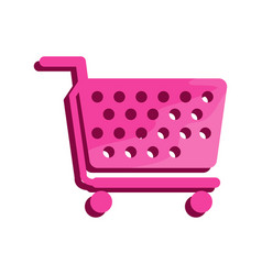 Pink Shopping Cart