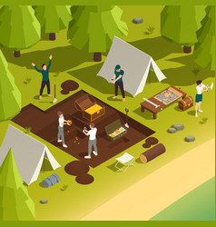 Treasure Hunt Isometric