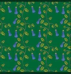 Free Green Floral Pattern