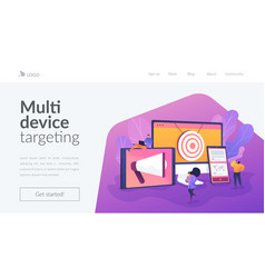 Multi Device Targeting Landing Page Template